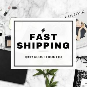 • Fast Shipping •